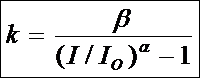 Curve Formula